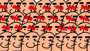 敷き詰められたどせいさん（MOTHER2）