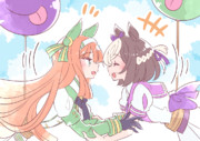 はしゃぐスぺスズ