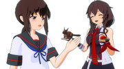 『栗』と『リス』