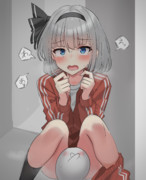 何してるの妖夢ちゃん？