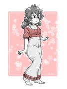 ロングスカートかばんさんはかわいい♥