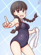 わんどろスクール水着のももち