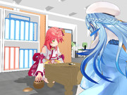 みこちVSラミィ(五目並べで対局)
