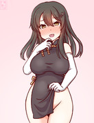 わんどろチャイナドレスの親潮