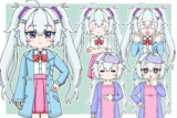 コシラズちゃんの立ち絵更新
