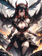 音ゲーの最終ボス曲のBGVに出てくる葉村ラヴィアン