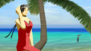 【MMD】海でバカンス【バイオハザード】