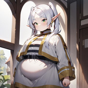 痩せられないフリーレン