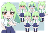【立ち絵】きやくちゃん