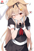 褒められ上手な夕立ちゃん