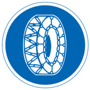 タイヤチェーンを取り付けていない車両通行止め