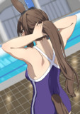 プールトレーニング準備中・・・