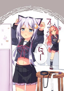 猫耳弥生とうーちゃん