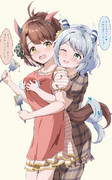 いちゃいちゃダンツちゃん&ミラ子先輩