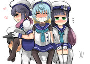 海防艦を運んでいる