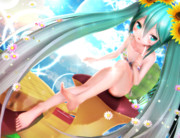 【ちびミクちゃん萌えリンク】キレイなおみあしさん…♡