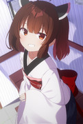 いつもバス停で一緒になる子