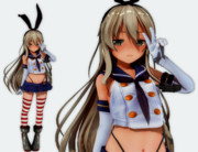 島風くんの服を着せられた島風