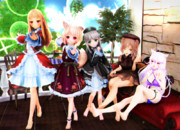 【今日のレア様】ナイスなポーズを ユノアちゃんと一緒に♪