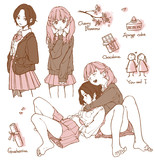 女学生百合 第3弾　1/3