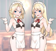 メイドビキニなジャーヴィス&ジェーナス