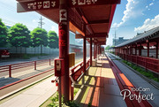 清原地区市民センター前停留場（和風）