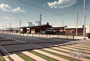 清原地区市民センター前停留場（和風）