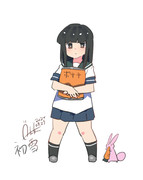 初雪『ん！がんばる！』