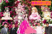 薔薇ガーデンでロケ散歩