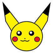 手書きピカチュウ