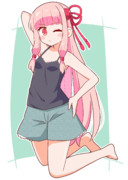 ん～つかれた～
