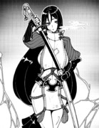 今にも宝具を撃ってきそうな頼光ままん