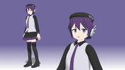 唄音ウタ(デフォ子)【MMDモデル配布】