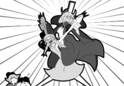 「母は強し」
