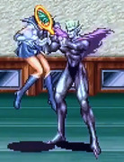 セーラーマーキュリー　アーケード　テスニー　掴み攻撃　リョナ
