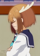 【また描いてみた】鹿乃子のこその20（アニメ3話14分13秒スクショ）2024.10.3投稿