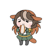 コッペパン食べるｶｲﾁｮｰ