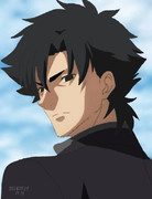 【超久々に描いてみた】切嗣（アニメ20話51分56秒スクショ）2024.10.4投稿