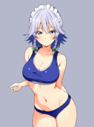 咲夜さんとトレーニング