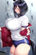 AI絵）ジャージ脱ぎエイシンフラッシュ