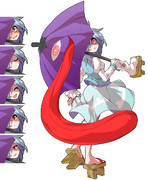 怒り小傘立ち絵 表情差分