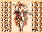 ちるはの立ち絵ができましたっと。