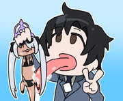 イオリの足を舐める先生
