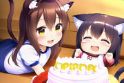 「おいちそうだにゃん♥ちあわせだにゃん♥」 「にゃ～ん♥おまんちょクパァクパァしちゃうにゃん♥」