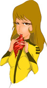 あの娘が食っていた真っ赤なスカーフ