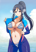 松浦果南水着