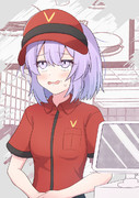 バイト中の雫ゆかりさん