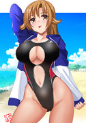 競泳水着のきょーこ