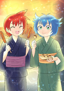 【創作】　夏祭り