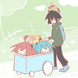 とりぷるばかちゃんと遠足カート